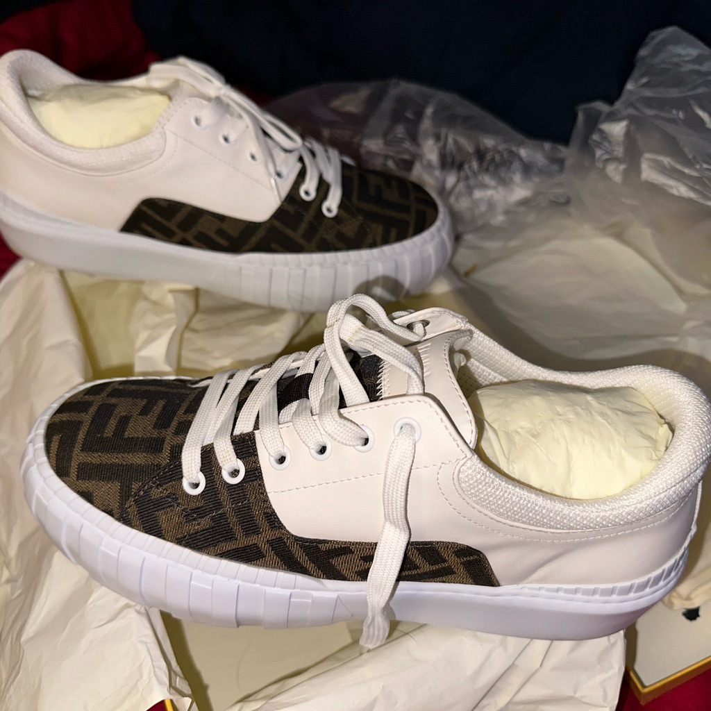 Authentic Fendi Womens Size 10 Sneakers